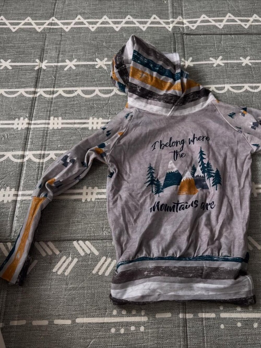 Handmade Grow with me GWM Mountain Sweater